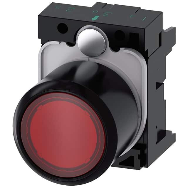 A6X30144583 PUSHBUTTON. RED. EXTENDED STROKE