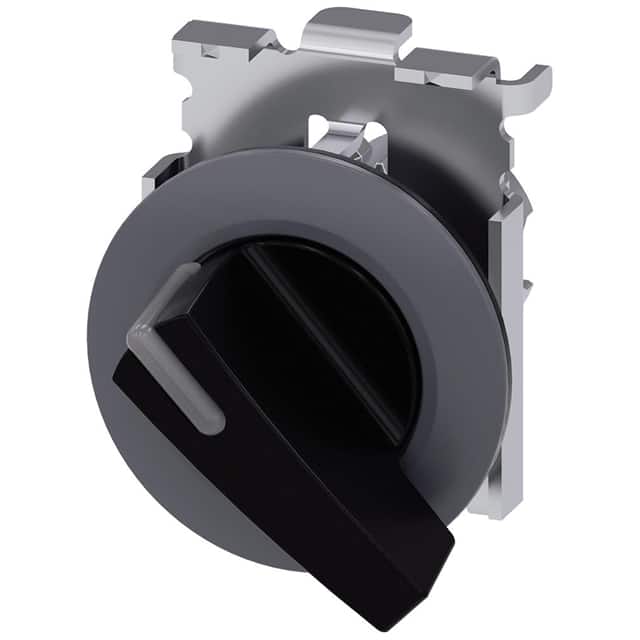 3SU10622EC100AA0 SELECTOR SWITCH. O<I. BLACK