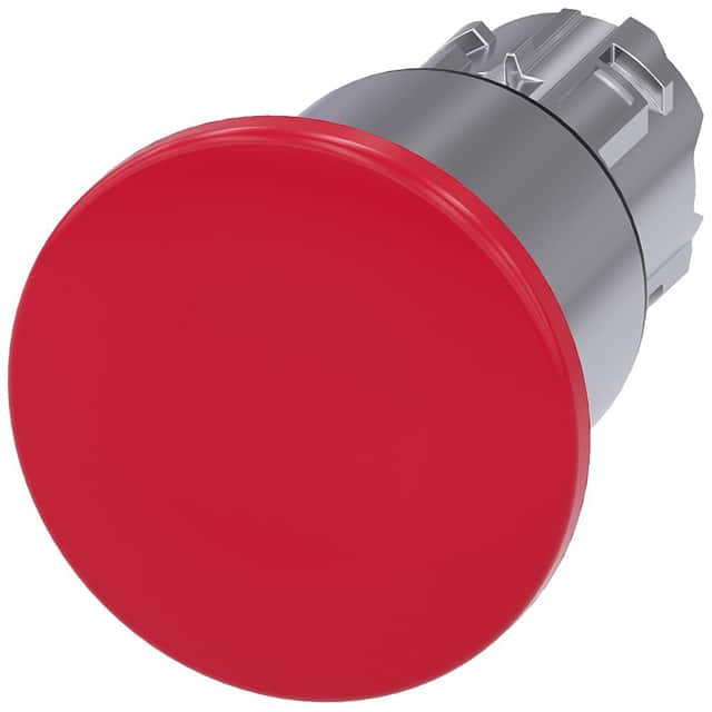 A6X30140763 MUSHROOM PUSHBUTTON. 40MM. RED