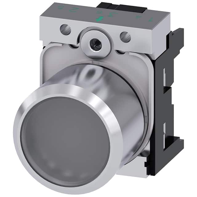 A6X30143942 PUSHBUTTON. CLEAR. EXTENDED STRO