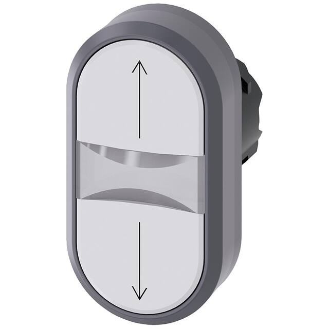A6X30138613 ILLUMINATED TWIN PUSHBUTTON. WHI
