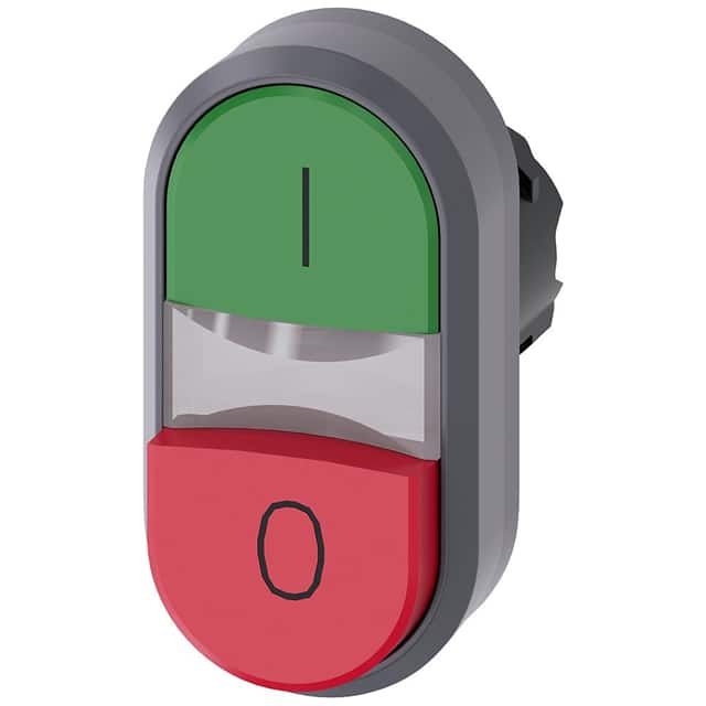 A6X30138618 ILLUMINATED TWIN PUSHBUTTON. GRE