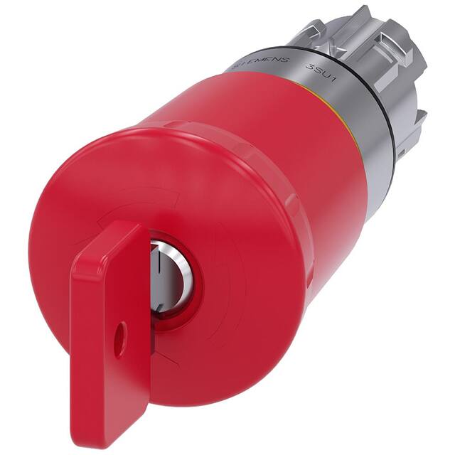 3SU10501HQ200AA0 EMERG-STOP,KEY RELEASE RED MH CA