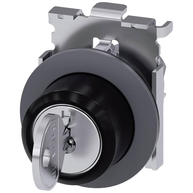 3SU10604LL110AA0 KEY SW, 3POS, MTND, KEY REMOVAL