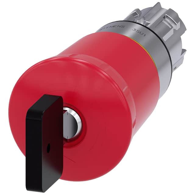 3SU10501HV200AA0 EMERG-STOP,KEY RELEASE RED MH CA