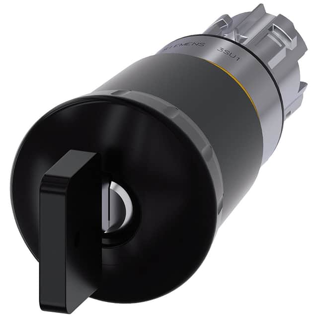A6X30139033 MUSHROOM PUSHBUTTON. 40MM. BLACK