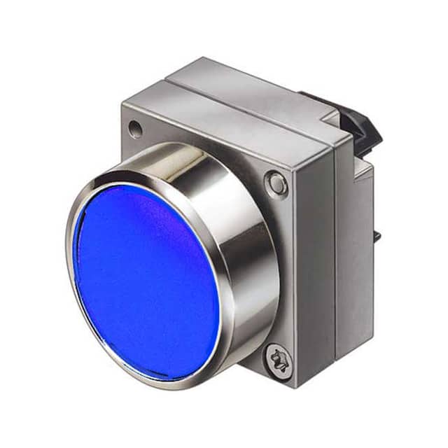 B597647 PUSHBUTTON FLUSH CAP, MOMENTARY,