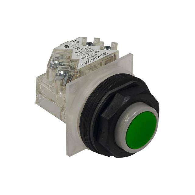 9001SKR3GH5 PUSHBUTTON 600VAC 10AMP 30MM SK