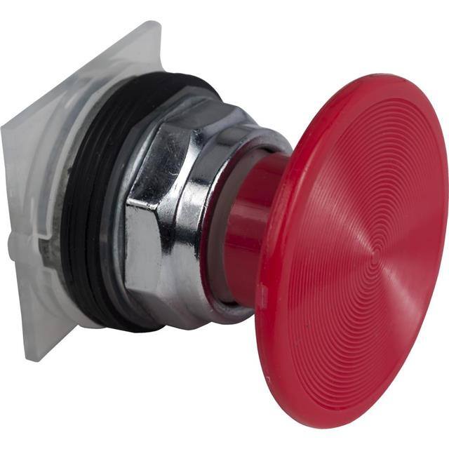 9001KR25R 30MM MUSHROOM OPERATOR RED