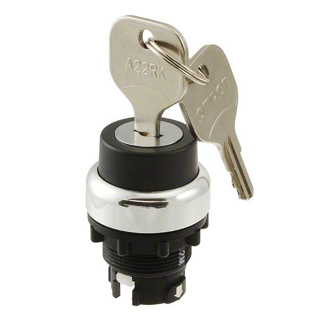 A22RK-3MC CONFIG SW BODY KEYLOCK NON-ILLUM