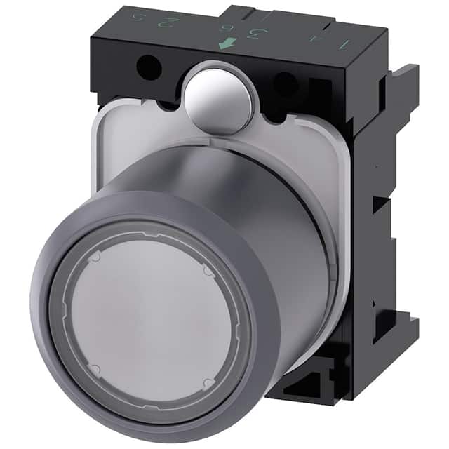A6X30143902 PUSHBUTTON. CLEAR. EXTENDED STRO