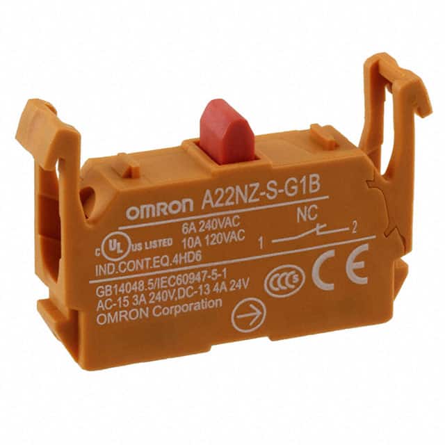 A22NZ-S-G1B CONTACT BLOCK SPST-NC 10A 120V