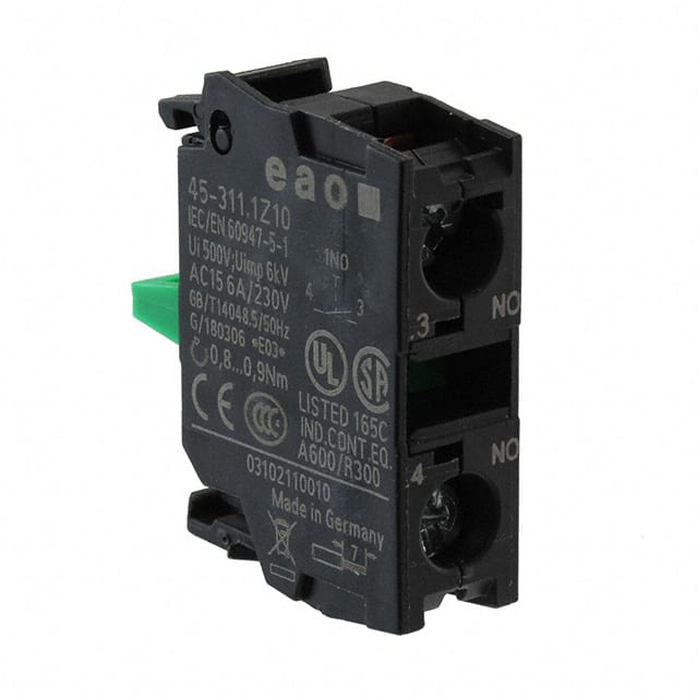 45-311.1Z10 CONTACT BLOCK SPST-NO 10A 230V