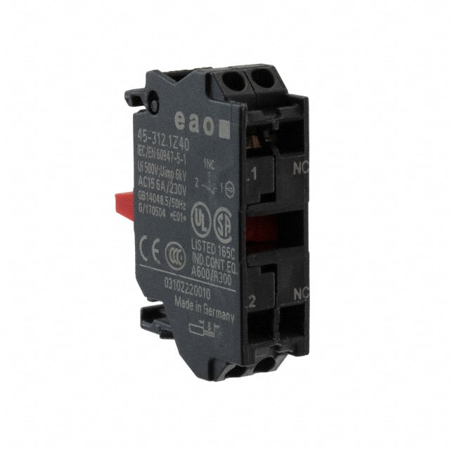45-312.1Z40 CONTACT BLOCK SPST-NC 10A 230V