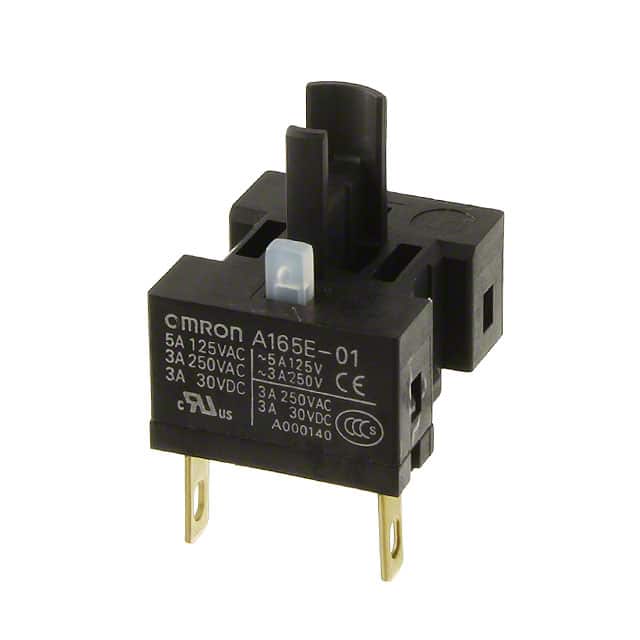 A165E-01 CONTACT BLOCK SPST-NC 5A 125V