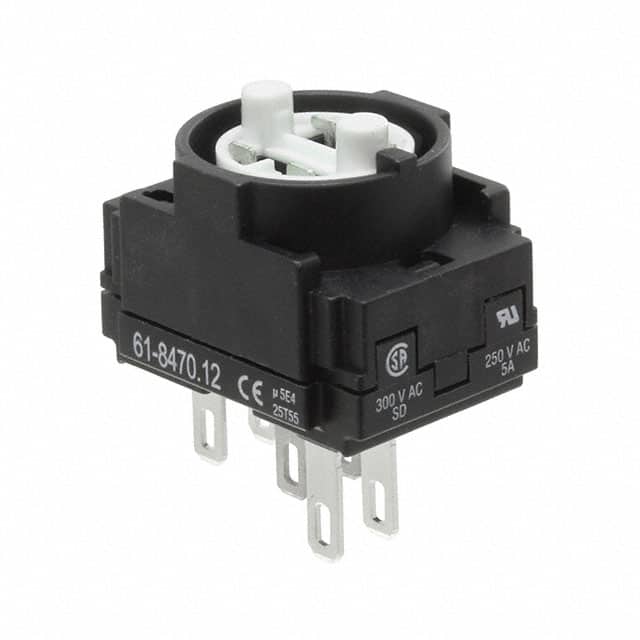 61-8470.12 CONTACT BLOCK DPST 5A 250V