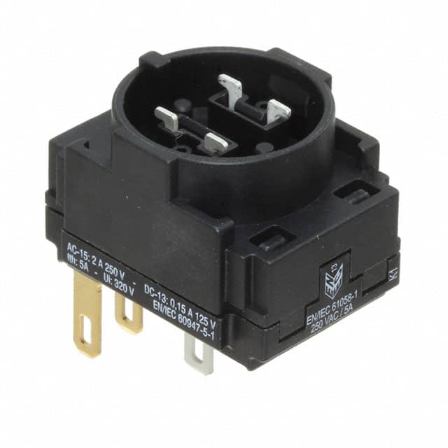 61-8520.22 CONTACT BLOCK DPST-NO 5A 250V