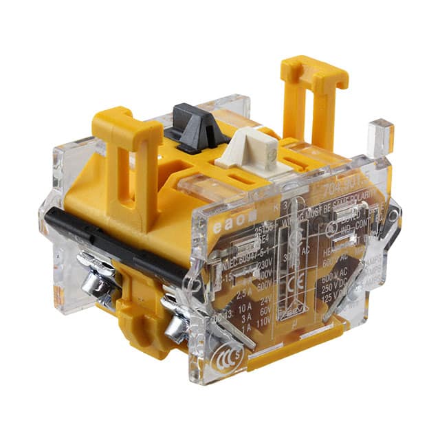704.901.5 CONTACT BLK DPST-NO/NC 10A 500V