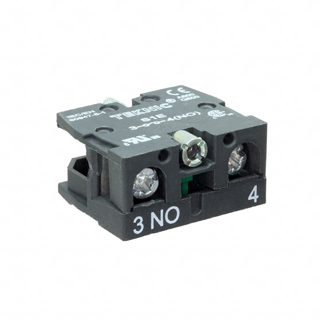 S1E CONTACT BLOCK SPST-NO 10A 600V