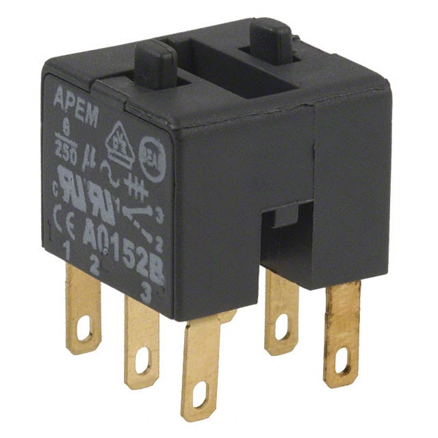 A0152B CONTACT BLOCK DPDT 6A 250V