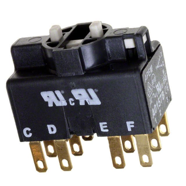 A0153B CONTACT BLOCK 4PDT 6A 250V