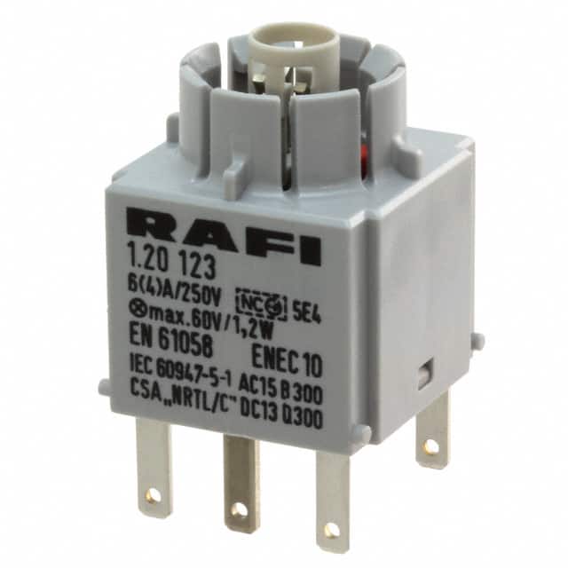 1.20.123.004/0000 CONTACT BLOCK DPST-NC 3A 120V