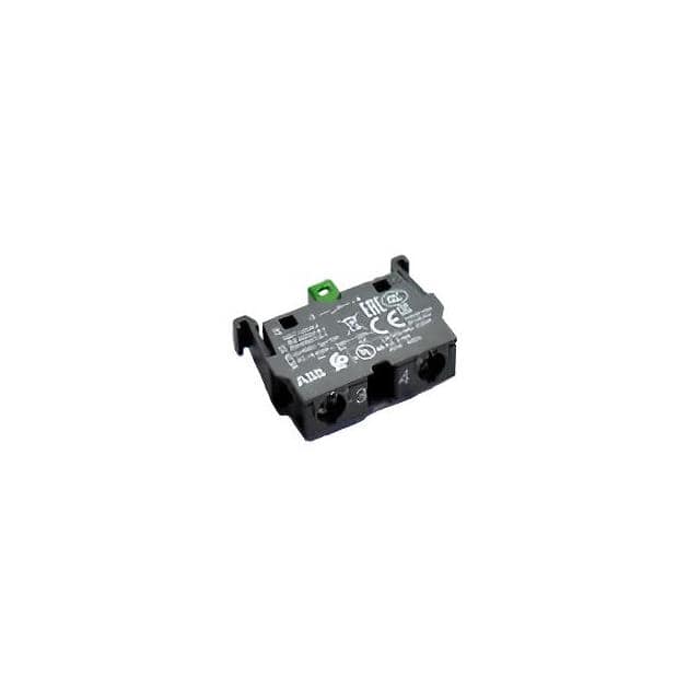 MCB-10 CONTACT BLOCK, 1NO, W/O HOLDER,
