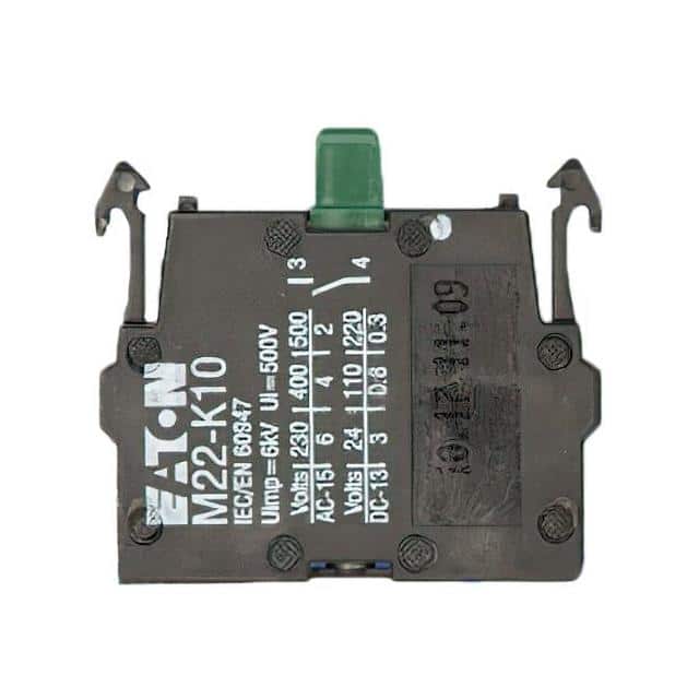 M22-K10 CONTACT BLOCK, 1NO,FRONT MOUNT,2