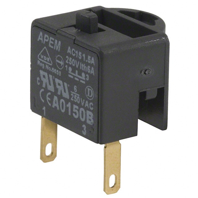 A0150B CONTACT BLOCK SPST-NC 1.5A 250V
