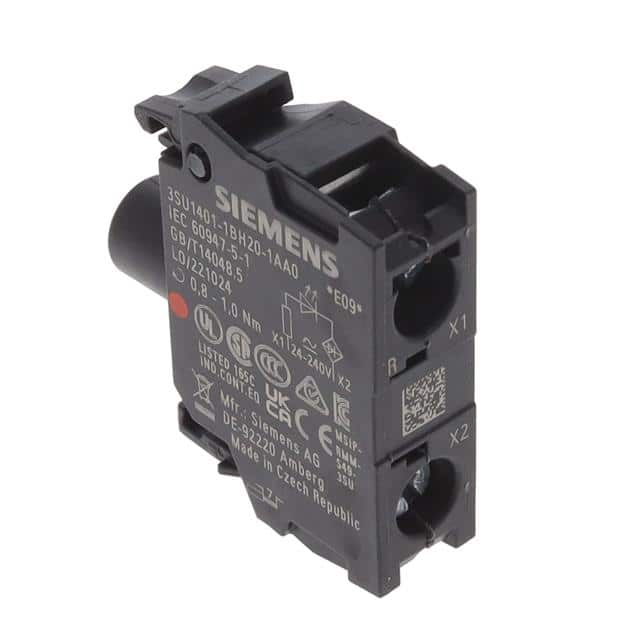 3SU14011BH201AA0 LED MODULE, RED,24-240VAC,SCREW