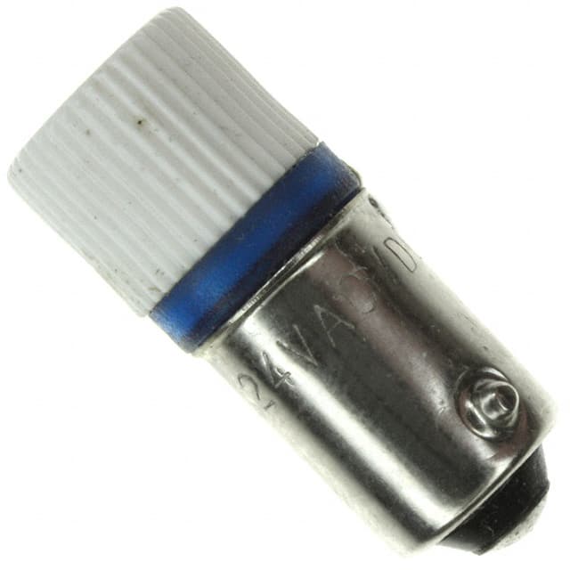 AMCB9624 BULB LED 24VDC .5W BLUE