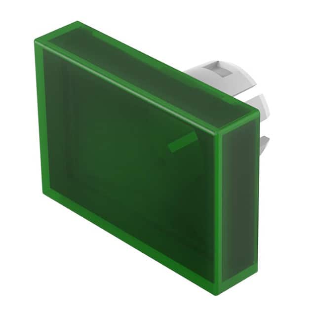 61-9331.5 CONFIG SWITCH LENS GREEN RECT