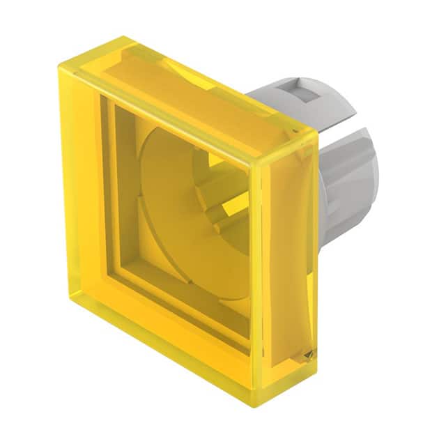 61-9321.4 CONFIG SWITCH LENS YELLOW SQUARE
