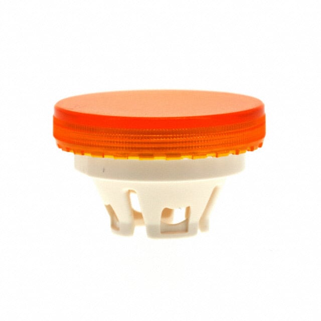 84-7111.400 CONFIG SWITCH LENS YELLOW ROUND