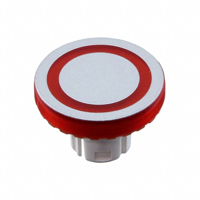 61-9643.201 CONFIG SWITCH LENS RED ROUND