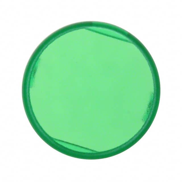 A0163E CONFIG SWITCH LENS GREEN ROUND