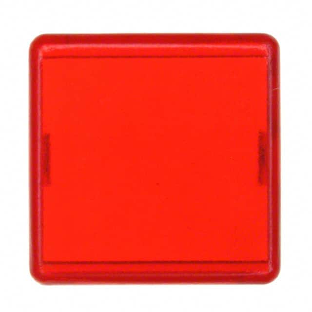 A0162B CONFIG SWITCH LENS RED SQUARE