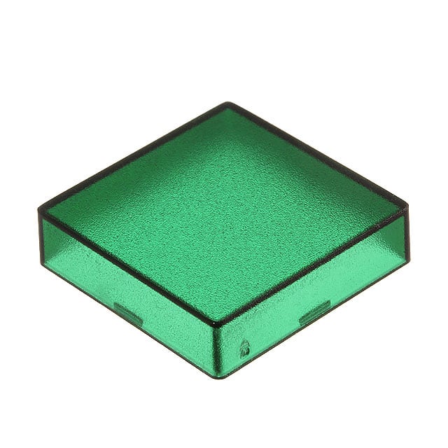 5.49.077.012/1505 CONFIG SWITCH LENS GREEN SQUARE