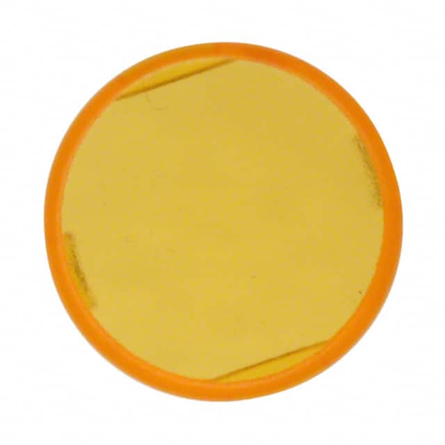 A0163C CONFIG SWITCH LENS AMBER ROUND