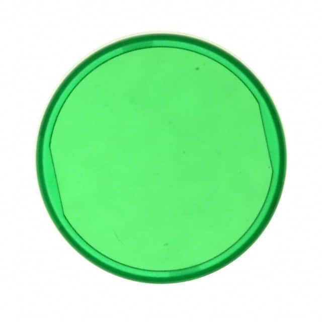 A0263E CONFIG SWITCH LENS GREEN ROUND