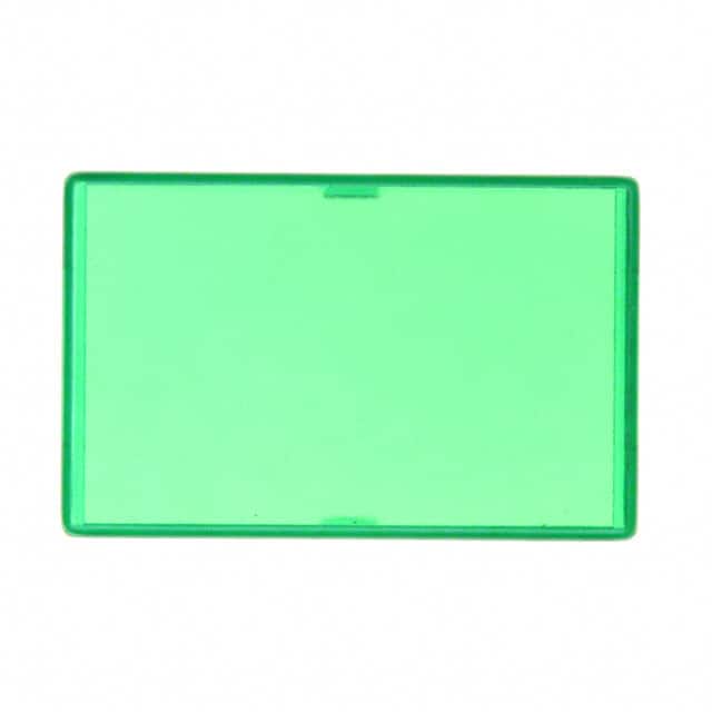 A0261E CONFIG SWITCH LENS GREEN RECT