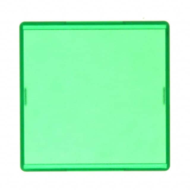 A0262E CONFIG SWITCH LENS GREEN SQUARE