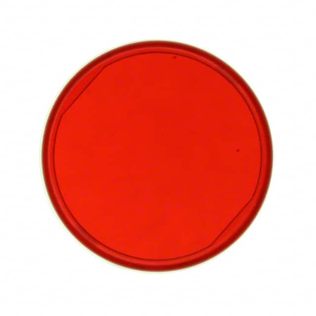 A0263B CONFIG SWITCH LENS RED ROUND