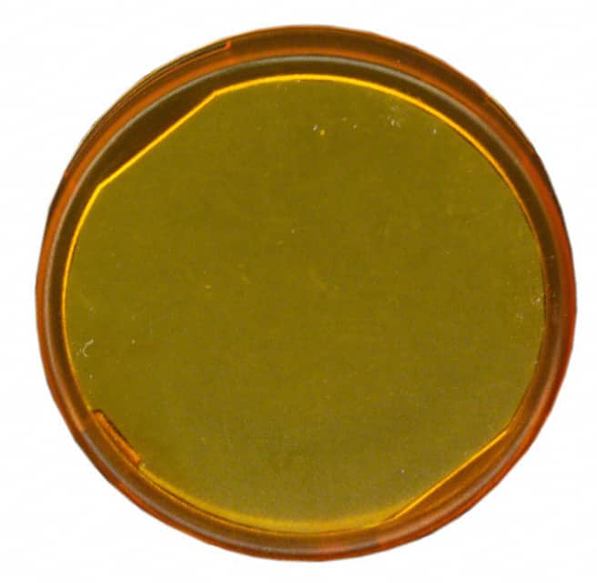A0263C CONFIG SWITCH LENS AMBER ROUND