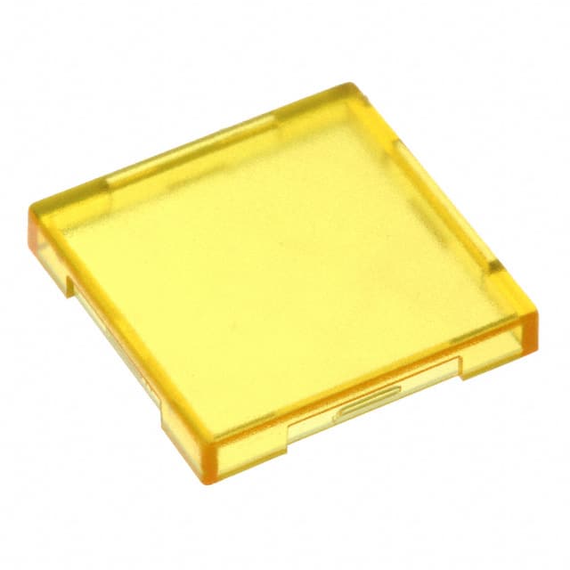 5.49075.0151403 CONFIG SWITCH LENS YELLOW SQUARE