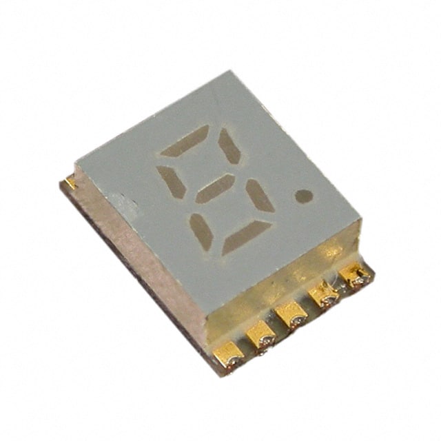 XZFMG05A DISPLAY 7SEG 0.2" SGL GRN 10SMD