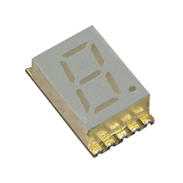 XZFMG07A DISPLAY 7SEG 0.3" SGL GRN 10SMD