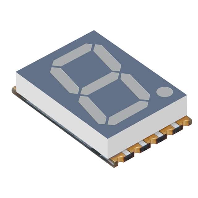 XZFVG14A DISPLAY 7SEG 0.56" SGL GRN 10SMD