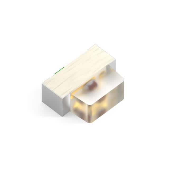 XZMOK87W LED ORANGE CLEAR 2SMD R/A