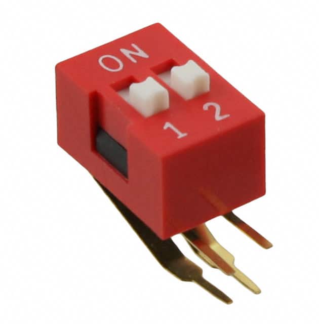 KAS2102ET SWITCH SLIDE DIP SPST 25MA 24V